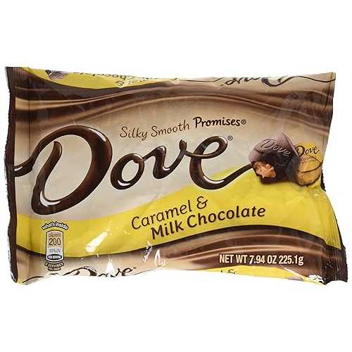 楽天GlomarketDove ミルク チョコレート キャラメル プロミス、7.94 オンス バッグ Dove Milk Chocolate Caramel Promises, 7.94 Ounce Bag