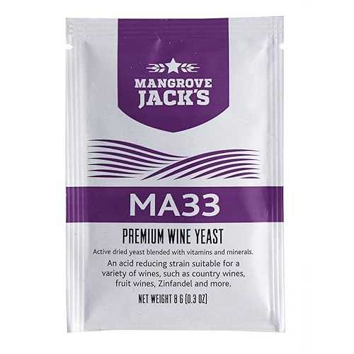 Vintner's Harvest Mangrove Jack's Wine Yeast - MA33 8g / 23L Fruity White & Blush Country Wines