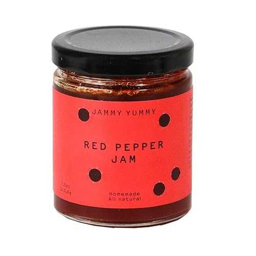 JAMMY YUMMY Jams (8oz Jar, Red Pepper)