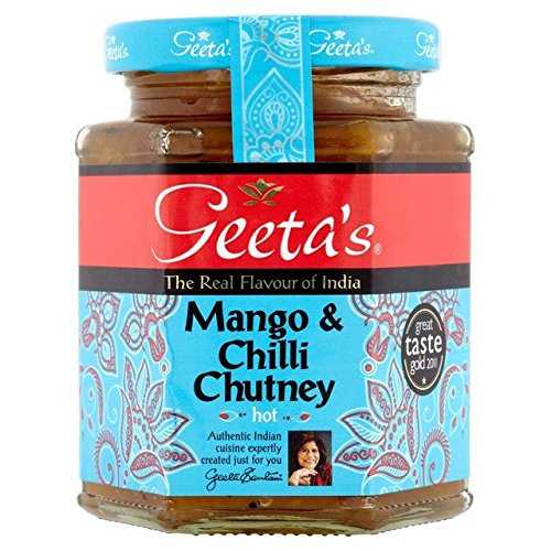 ジータのマンゴー&チリチャツネ - 300g Geeta's Mango & Chilli Chutney - 300g