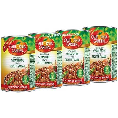 カリフォルニアガーデンそら豆 ヤマニレシピ 450g(4缶) California Garden Fava Beans Yamani Recipe 450g (4 cans) カリフォルニアガーデンそら豆 ヤマニレシピ 450g(4缶) California Garden Fava Beans Yamani Recipe 450g (4 cans)