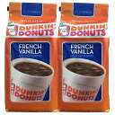 Dunkin' Donuts French Vanilla Ground Coffee (Pack of 2)2