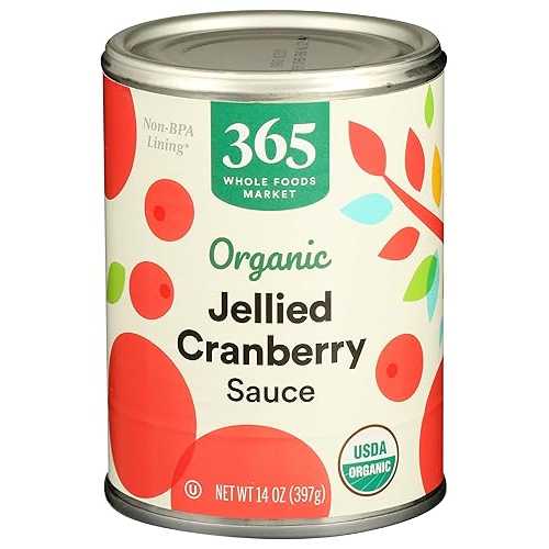 365 by Whole Foods Market、ソース クランベリー ゼリー オーガニック、14 オンス 365 by Whole Foods Market, Sauce Cranberry Jellied Organic, 14 Ounce 365 by Whole Foods Market、ソース クランベリー ゼリー オーガニック、14 オンス 365 by Whole Foods Market, Sauce Cranberry Jellied Organic, 14 Ounce