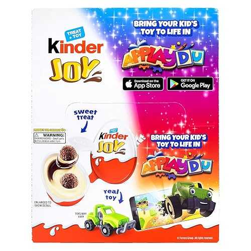 おもちゃ付きチョコエッグ Kinder Joy Chocolate Egg with Toy