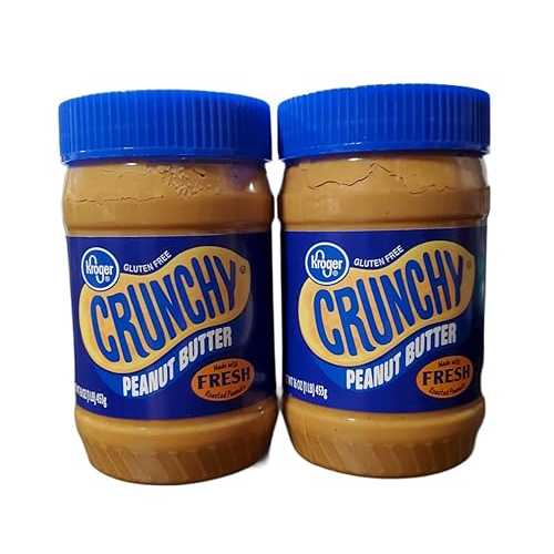 Kroger Crunchy Peanut Butter 16 oz (2 pack)