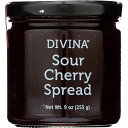 Divina Sour Cherry Spread, 9 Oz. (Case of 12)