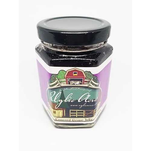 楽天GlomarketUglie Acres, コンコードグレープゼリー、8.5オンス、ジャム Uglie Acres, Concord Grape Jelly, 8.5oz, Jam