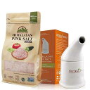 Himalayan Chef WBM Himalayan Pink Salt With Ceramic Salt Inhaler, 1.5 Lb