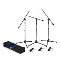 Samson BL3VP ブームスタンドとケーブル (3 個パック) Samson BL3VP Boom Stand and Cable (3-Pack)