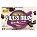 Swiss Miss Simply Cocoa Dark Chocolate Flavored Hot Cocoa Mix, 8 Count Hot Cocoa Mix Packets Swiss Miss Simply Cocoa Dark Chocolate Flavored Hot Cocoa Mix, 8 Count Hot Cocoa Mix Packets