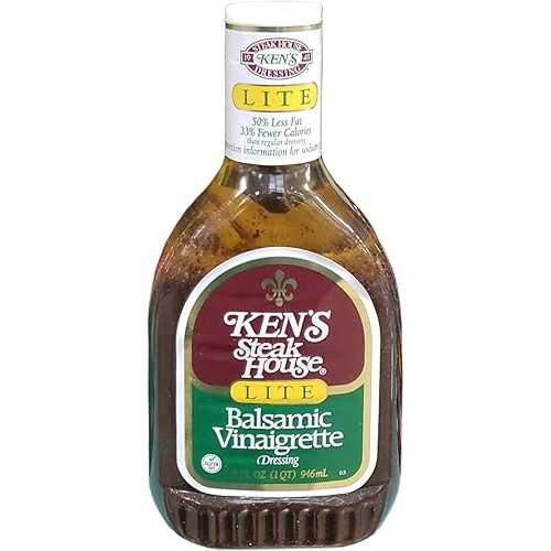 Ken's Lite バルサミコドレッシング、32 オンス Ken's Lite Balsamic Dressing, 32 Ounce