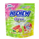 Hi-Chew Chewy Fruit Candies SWEET & SOUR Mix Flavors Stand-Up Bag 12.7 Oz. with Adorable Storage Bag Clip (Sweet & Sour Mix (Watermelon, Lemon, Grapefruit)) Hi-Chew Chewy Fruit Candies SWEET & SOUR Mix Flavors St