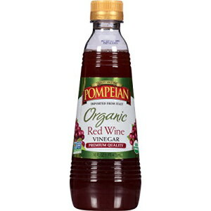 ポンペイ産オーガニック赤ワインビネガー、16オンス（6個パック） Pompeian Organic Red Wine Vinegar, 16 Ounce (Pack of 6)