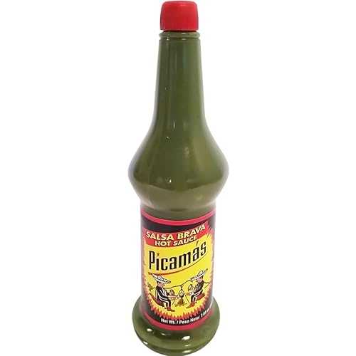 ピカマス ホットソース & サルサ ブラバ 7.05 オンス グアテマラ産（2個パック） Picamas Hot Sauce & ..