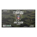 Black Rifle Coffee Company Just Black, Medium Roast K Cups, 50 Single Serve Coffee Pods