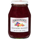 Smucker's ストロベリー プリザーブ、4 ポンド (6 個パック) Smucker's Strawberry Preserves, 4 lbs (Pack of 6)