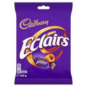 キャドバリー チョコレート エクレア 130g 袋 Cadbury Chocolate Eclairs 130g Bag