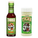 Tiger Sauce and Try Me Tiger Seasoning - Bundle Pack of 2 - Includes One 5 Ounce Tiger Sauce and One 5.5 Ounce Tiger Seasoning
