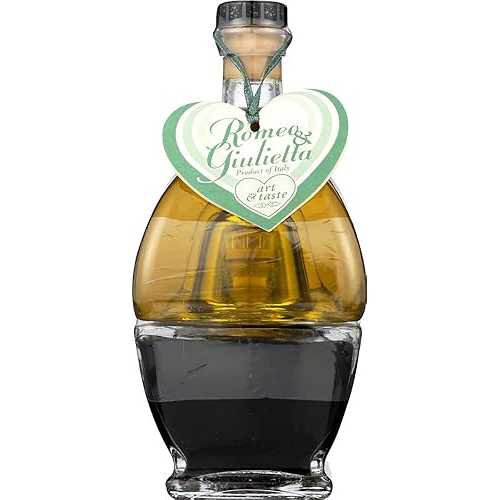 ロミオ & ジュリエッタ エクストラ バージン アンド バルサミコ ビネガー 8.5 オンス ボトル 2 本 Mant..