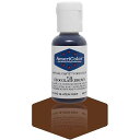 Americolor ソフトジェルペースト食品着色料、チョコレートブラウンネット WT。0.75オンス Americolor Soft Gel Paste Food Coloring, Chocolate Brown Net WT. .75oz