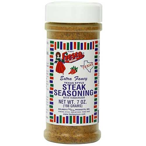 フィエスタシーズニング テキサスステーキ、7オンス (6個パック) Fiesta Seasoning Texas Steak, 7-Ounce (Pack of 6)