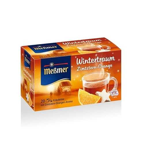 楽天GlomarketMessmer Fruit Tea - Winter Dream Cinnamon Star Orange 20T Y