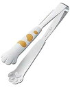 ミヤキャッチ 猫トング 7インチ ホワイト Miya Catch Cat Tongs, 7-Inch, White