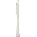 リリアン 48 パック プラスチック ナイフ カトラリー バッグ、クリア Lillian Tablesettings Lillian 48-Pack Plast...