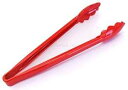New Star Foodservice 35544 ユーティリティトング、高熱プラスチック、スカラップ、12インチ、12個セット、レッド New Star F...