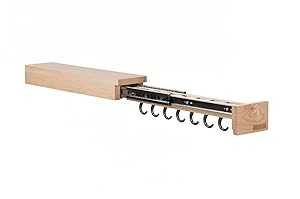 Glideware パン 7 フック ユーティリティ オーガナイザー ボールベアリング スライド付き Glideware Pa..