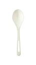 World Centric SO-PS-B 堆肥化可能な TPLA 6 インチ スープ スプーン (1000 個パック) World Centric SO-PS...