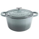 Crock-Pot Artisan ラウンド エナメル鋳鉄ダッチ オーブン、7 クォート、スレート グレー Crock-Pot Artisan Round En...