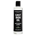 CARON & DOUCET - Cast Iron Seasoning & Cleaning Oil 100% Plant-Based & Food Grad...