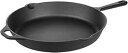Amazonベーシック 味付け済み鋳鉄スキレットパン、15インチ Amazon Basics Pre-Seasoned Cast Iron Skillet Pa...