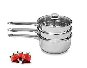 purelife Double Boiler & Steam Pots for Chocolate and Fondue Melting P...