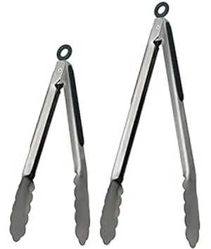 Lyxa SR Liphontcta Set of 9-inch and 12-inch Stainless Steel Kitchen T...
