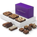 Fairytale Brownies Treasure Medley Individually Wrapped Gourmet Chocolate Food Gift Basket - Full-Size, Snack-Size and Bite-Size Brownies - 12 Pieces - Item HF311