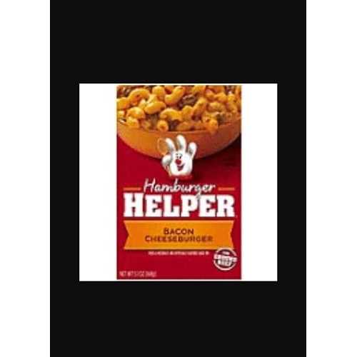 Hamburger Helper Bacon Cheeseburger, 5.1 oz Hamburger Helper Bacon Cheeseburger, 5.1 oz