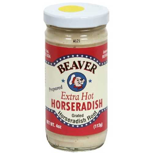 ビーバーホースラディッシュ X ホット (12 個パック) Beaver Horseradish X Hot (Pack of 12)