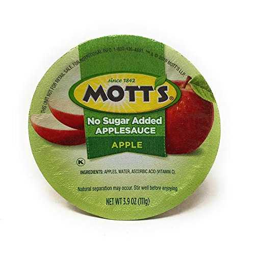モッツ 砂糖不使用 アップルソース 18個入 Mott's No Sugar Added Applesauce 18 Count