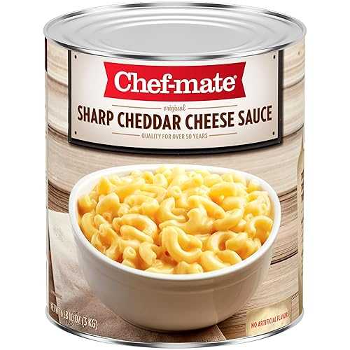 Coffee Mate Chef-mate Sharp Cheddar Cheese Sauce and Queso, Superbowl Party Supply, 6 lb 10 oz (..