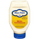 Blue Plate Squeeze Mayonnaise, Regular, 18 Ounce (Pack of 6)