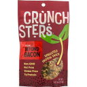 クランチスターズ ビヨンド ベーコン プロテイン スナック、4 オンス Crunchsters Beyond Bacon Protein Snack, 4 Oz