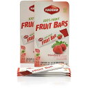 Haddar Strawberry 100% Fruit Leather Bars, 10ct (2 Pack = 20 Bars) Made with Real Fruit No Corn Syrup No Artificial Colors or Flavors Gluten Free Certified Kosher Haddar Strawberry 100% Fruit Leather Bars, 10ct (