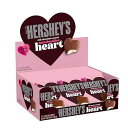 HERSHEY'S ミルクチョコレートで覆われたマシュマロ キングサイズ ハート キャンディ、バレンタインデー、2.2 オンス (24 個パック) HERSHEY'S Milk Chocolate covered Marshmallow King Size Heart Candy, Valentine's Day, 2.2 oz (Pack of