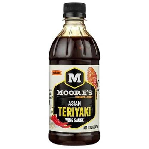 Moore?s ソース、アジアンテリヤキ、16 オンス (6 個パック) Moore?s Sauce, Asian Teriyaki, 16-Ounce (Pack of 6)