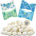 Its A Boy バターミント、ミントキャンディー、食後のミント、バターミントキャンディー、無脂肪、個別包装 (55 個) Froodles Its A Boy Buttermints, Mint Candies, After Dinner Mints, Butter Mint Candy, Fat-Free, Individually Wrapped