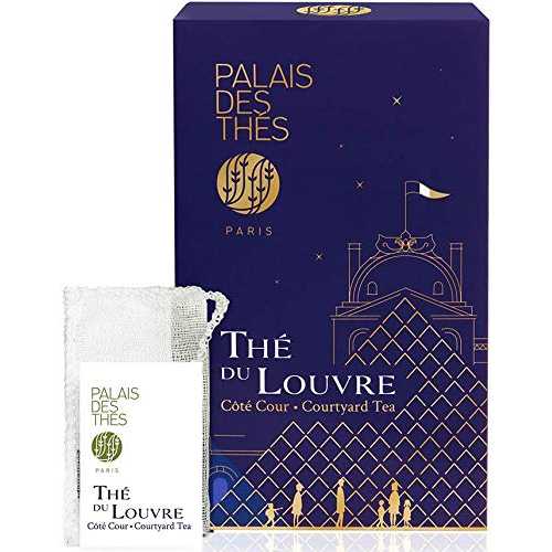 パレ デ テス テ デュ ルーヴル、コートヤード、チルタスとブラックベリー入り紅茶、ティーバッグ 20 個 Palais des Thés Palai...