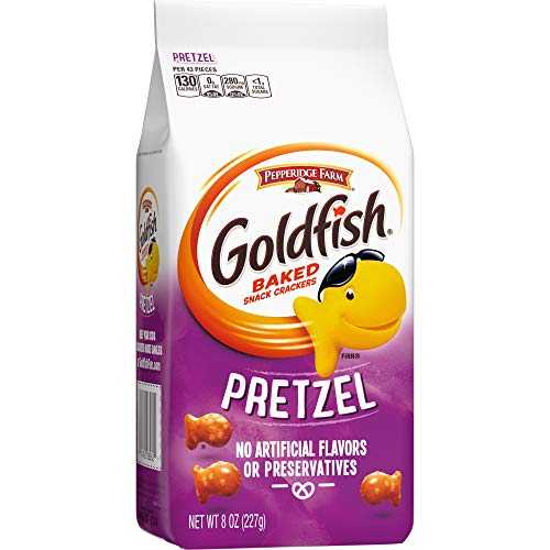 ペパリッジ ファーム 金魚、プレッツェル、8 オンス袋 Pepperidge Farm Goldfish, Pretzel, 8-ounce bag