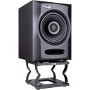 Fluid Audio DS8: 6 ~ 8 インチのスピーカー搭載スタジオ モニター用のデカップリング調整可能なモニター スタンド Fluid Audio DS8: Decoupling adjustable monitor stand for 6-8" speaker loaded studio monitors